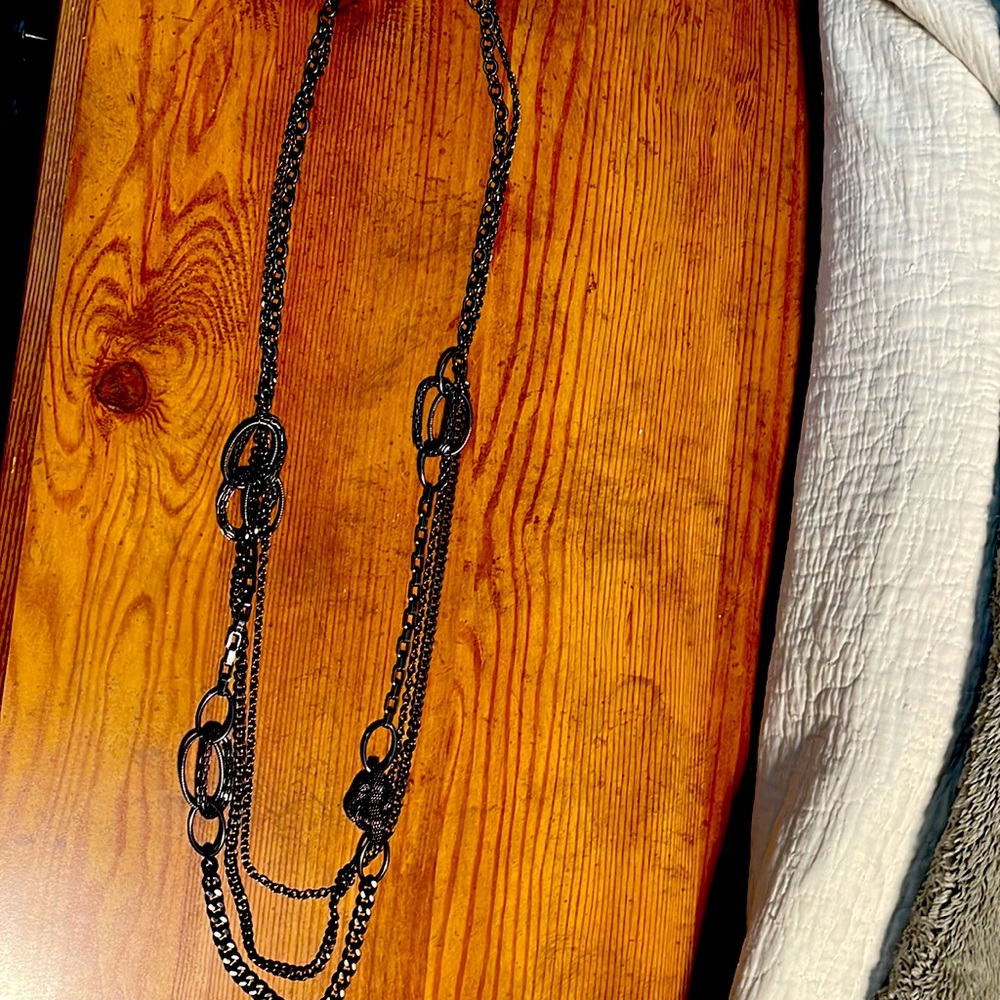 Premier design jewelry black necklace